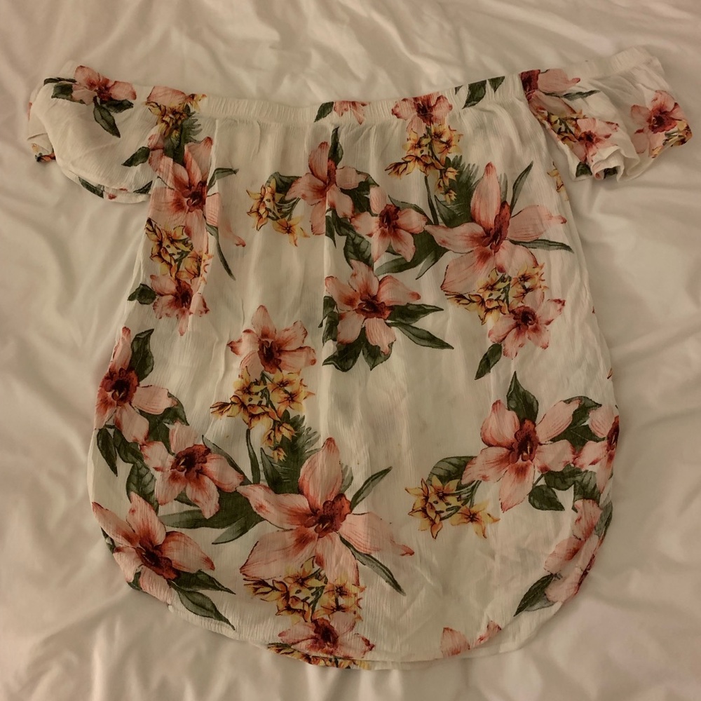 Cute off the shoulder top